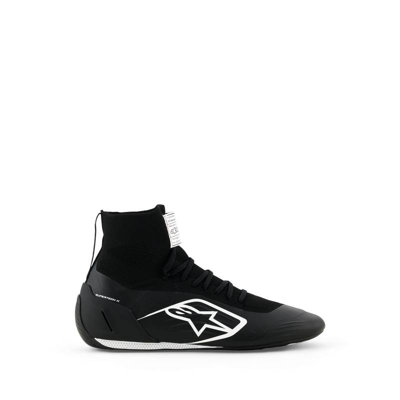Alpinestars karting sko model Supertech K. 5 farve muligheder. Str. 37-47. FIA-8857-2022-godkendt.
