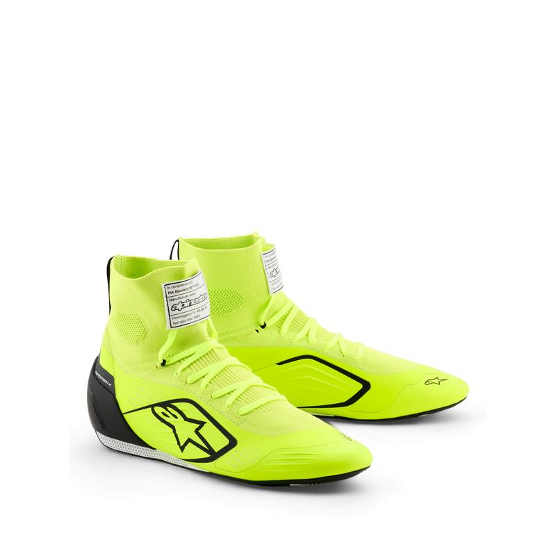 Alpinestars karting sko model Supertech K. 5 farve muligheder. Str. 37-47. FIA-8857-2022-godkendt.