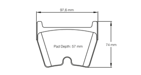 Pagid bremseklods S2931 RSL 29 (bedded)
