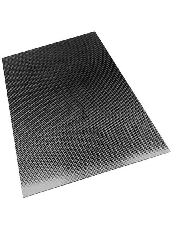 Selvklæbende 3M carbon folie. Ægte fibre. 50 cm x 25 cm.