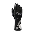 Alpinestars mekaniker handsker model Tech-M V2. Sort med hvid. Str. S-XXXL (7,5-11). FIA-8856-2018-godkendt