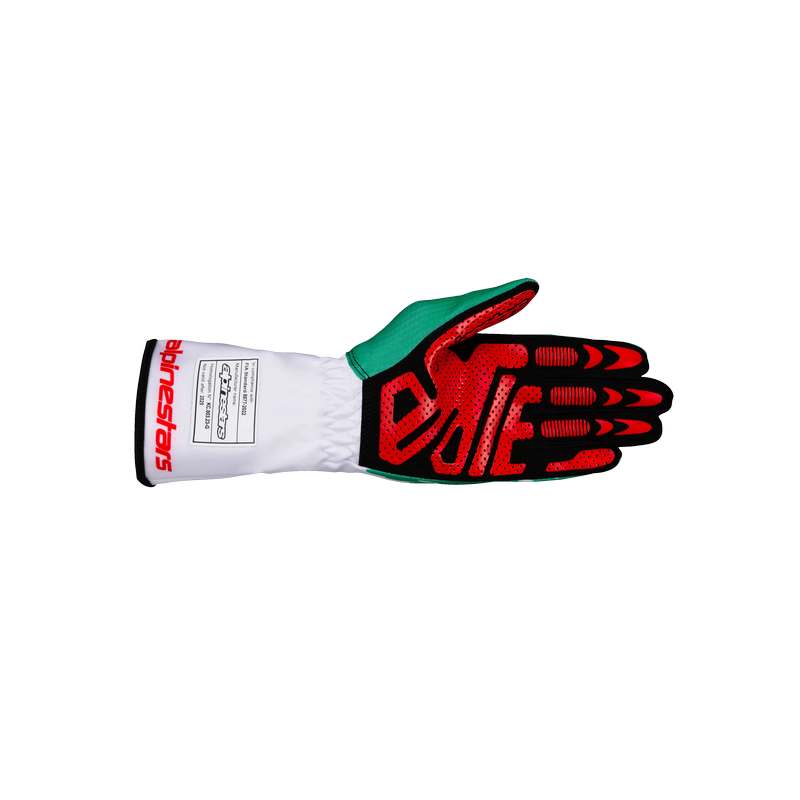Alpinestars karting handsker model Tech-1 K V3. Str. XXS-XXL (6,5-10). 4 farve muligheder. FIA-8877-2022-godkendt.