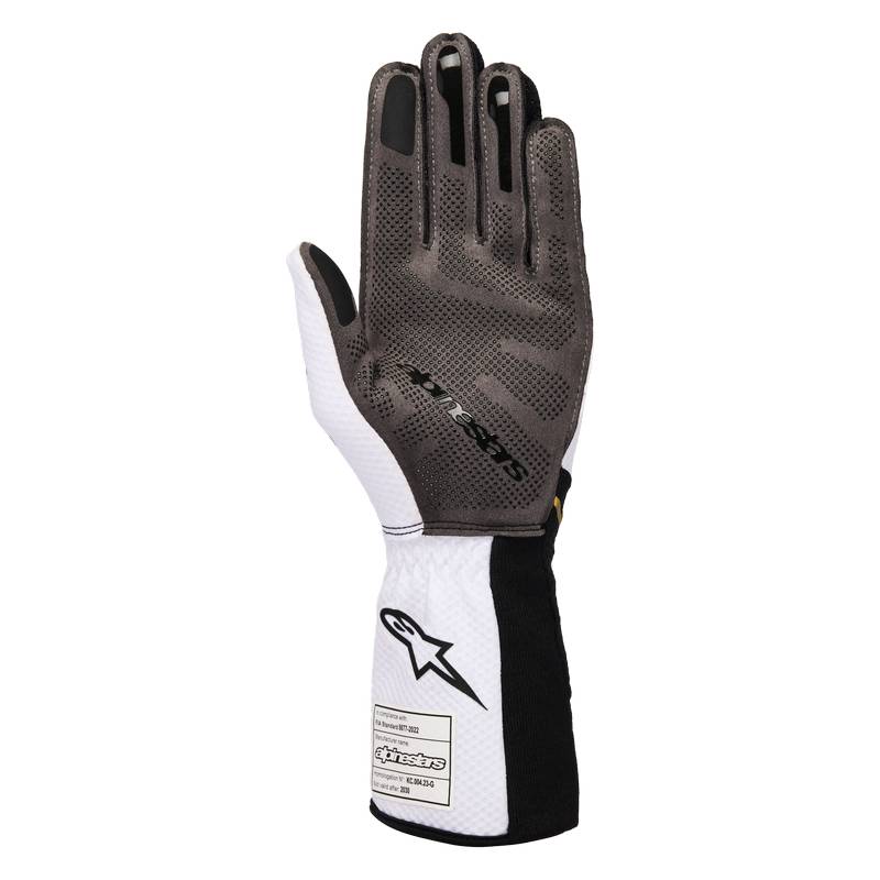 Alpinestars karting handsker model Tech-1 KX V4. Str. XXS-XXL (6,5-10). 7 farve muligheder. FIA-8877-2022-godkendt.