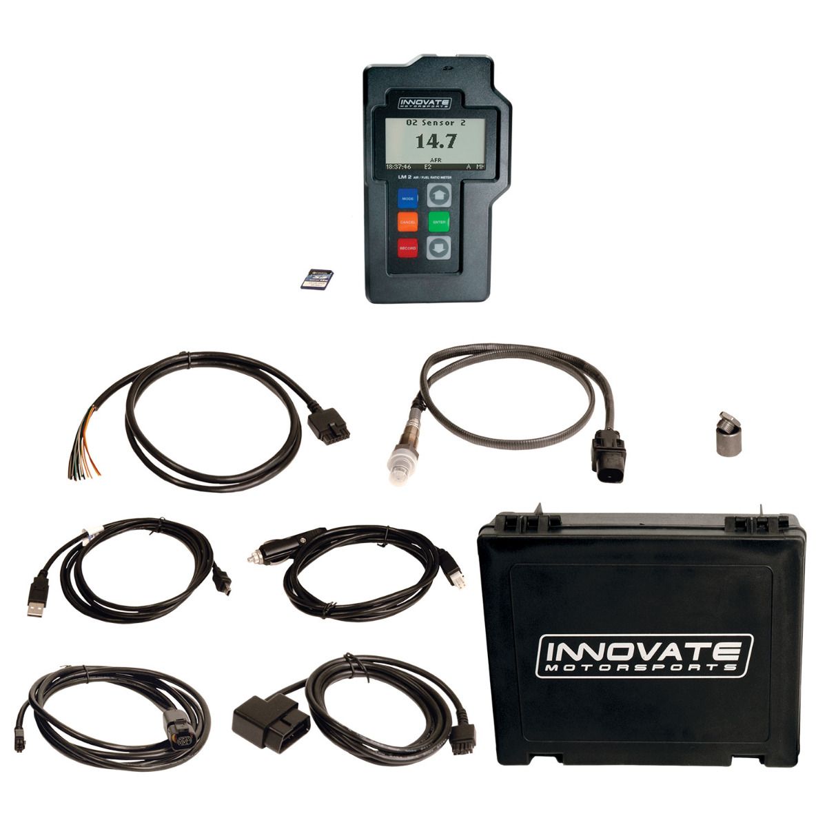 Innovate blandingsmåler LM-2 enkelt kanal wideband med OBD-ll. Til fejlfinding på benzin og diesel motorer