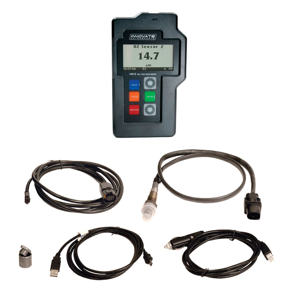 Innovate blandingsmåler LM-2 "Basic Kit" enkelt kanal wideband. Til fejlfinding på benzin og diesel motorer