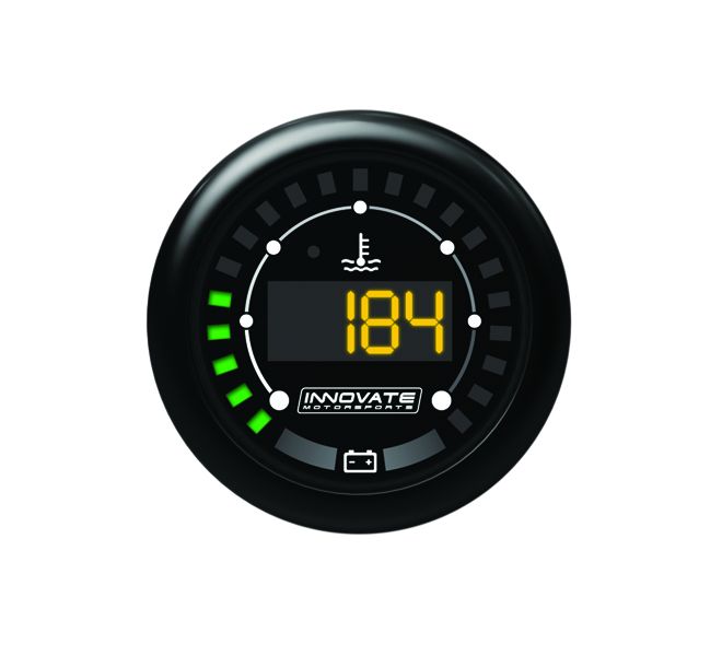 Innovate MTX-L Vandtemperatur og batterispænding ur