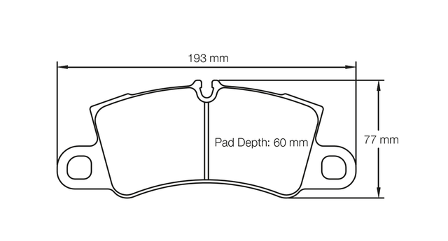 Pagid bremseklods S4581 RSC 1