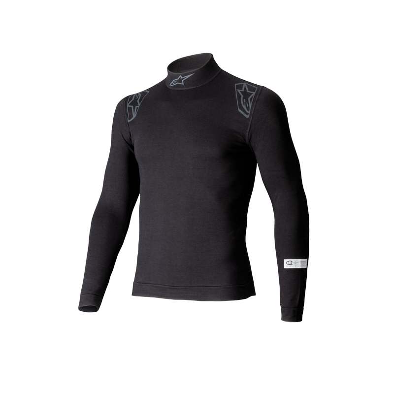 Alpinestars langærmet undertrøje model ZX Evo V3. 4 farvemuligheder. Str. XS-XXL. FIA-8856-2018-godkendt