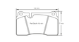 Pagid bremseklods S4906 RSC 1 (bedded)