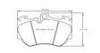 Pagid bremseklods S4907 RSL 29