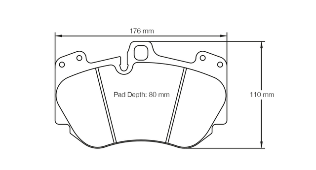 Pagid bremseklods S4907 RSC 1