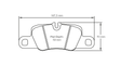 Pagid bremseklods S4909 RSC 1