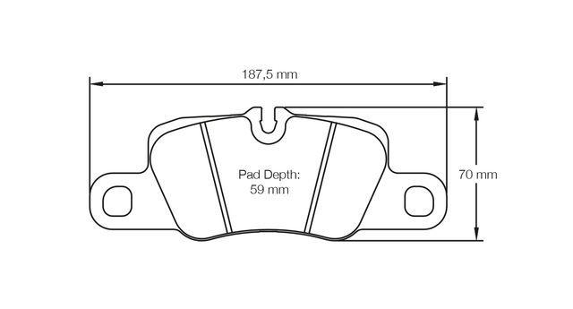 Pagid bremseklods S4909 RSC 1