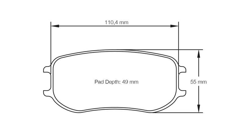 Pagid bremseklods S4921 RSL 29