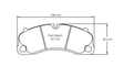 Pagid bremseklods S4924 RSL 1 (bedded)