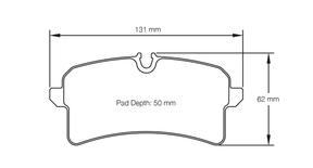 Pagid bremseklods S4938 RSC 1