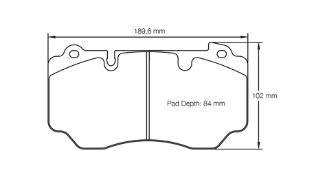 Pagid bremseklods S4941 RSC 1