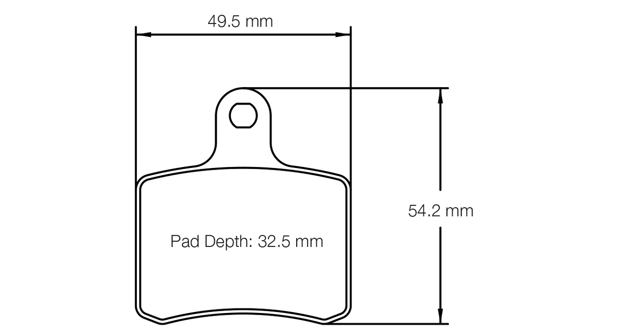 Pagid bremseklods S5103 K 2