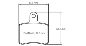 Pagid bremseklods S5103 K 2