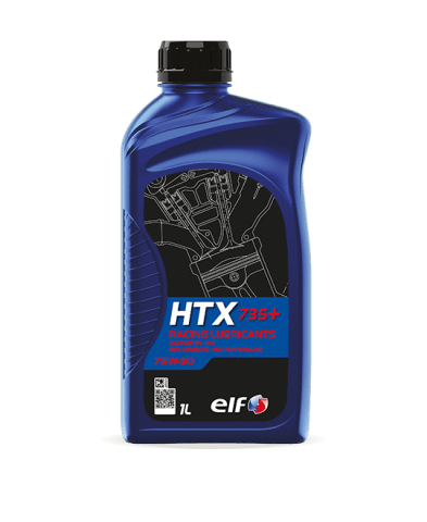 ELF RACING 75W-90 gearolie HTX735+. 1 liter