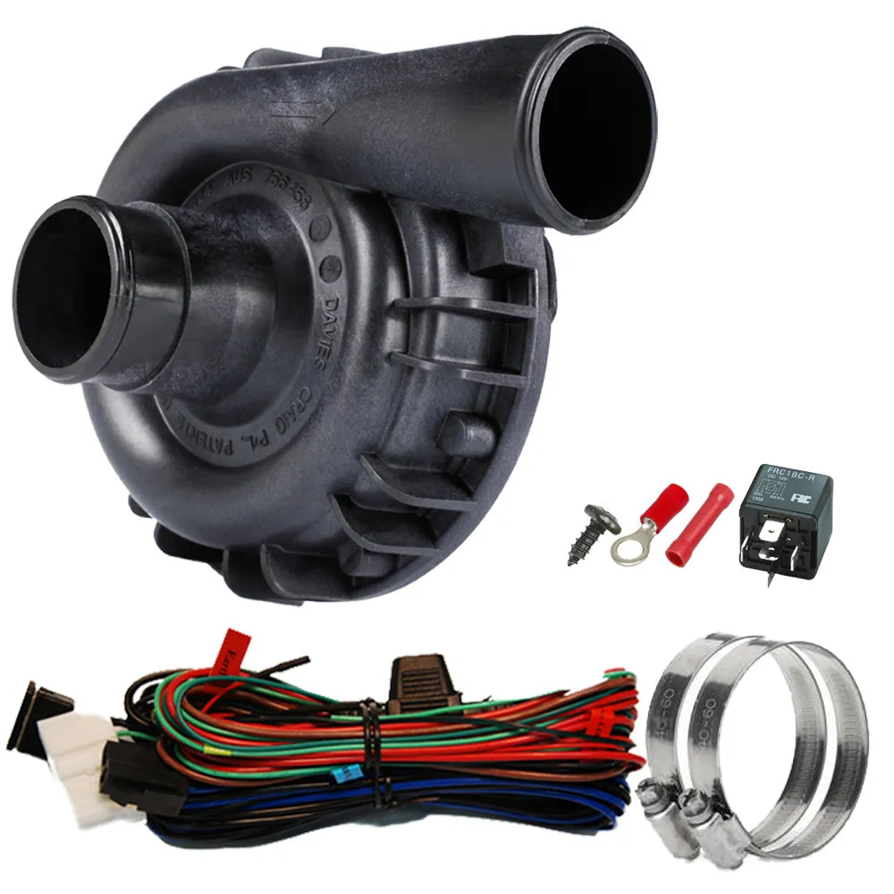 Elektronisk vandpumpe 115 liter/minut. Passer til slange str. 35-51mm