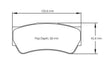 Pagid bremseklods S8049 RS 34 (bedded)
