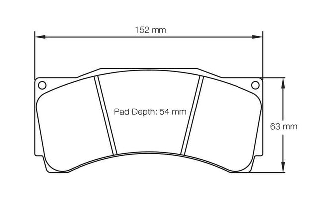 Pagid bremseklods S8250 RSX