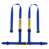 Sabelt 4 punkt sele 2"/2" incl. skulderpuder. ECE-godkendt. 3 farve muligheder