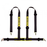 Sabelt 4 punkt sele 2"/2" incl. skulderpuder. ECE-godkendt. 3 farve muligheder