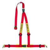 Sabelt 3 punkt sele 2"/2" incl. skulderpuder. Selejustering. ECE-godkendt. 3 farve muligheder