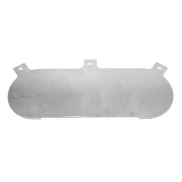 ITG bagplade til megaflow JC40 filtre. Blank plade til at at skære huller i. Aluminium