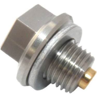 Gold plug magnetisk bundprop 14mm x 1,5 gevind