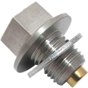 Gold plug magnetisk bundprop 12mm x 1,25 gevind