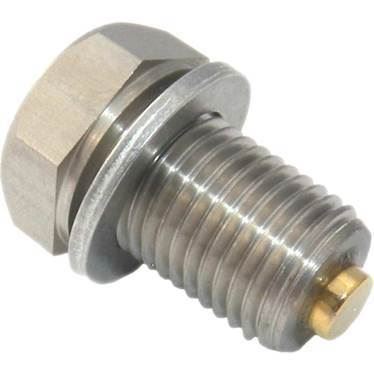 Gold plug magnetisk bundprop 14mm x 1,5 gevind
