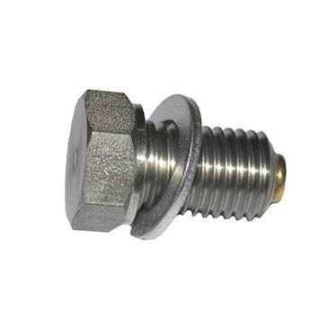 Gold plug magnetisk bundprop 12mm x 1,5 gevind