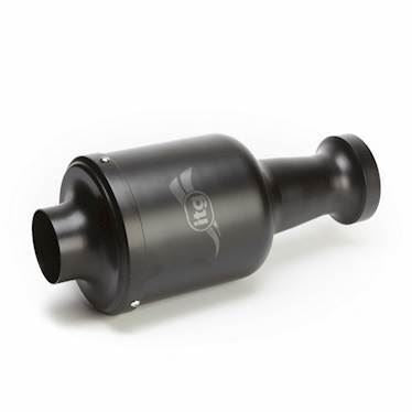 ITG airbox med filter. Udgang: 60mm indvendig og 63mm udvendig. Indgang: 99mm indvendig og 102mm udvendig