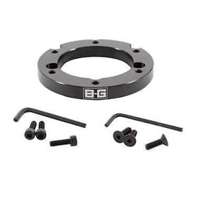 B-G Racing rat spacer 15mm eccentrisk 6x70 PCD - 10mm OFFSET (med bolte)
