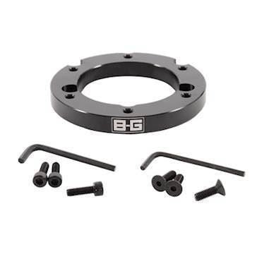 B-G Racing rat spacer 15mm eccentrisk 6x70 PCD - 10mm OFFSET (med bolte)