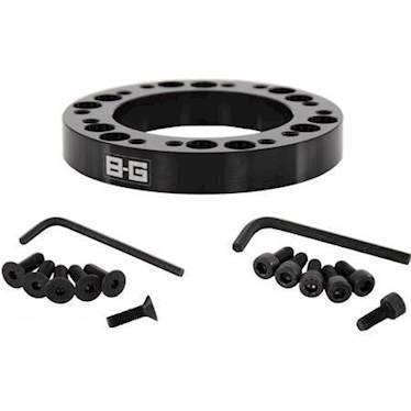 B-G Racing rat spacer/adaptor 12.5mm 6x70 / 6x74 PCD (med bolte)