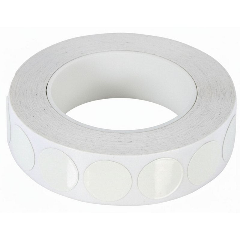 Selvklæbende alu tape. 6 størrelser. 3 farver. Rulle med 100 stk.