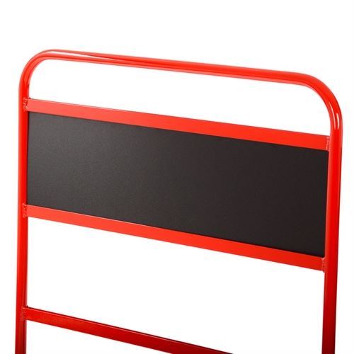 B-G Racing skilteplade til standard pitboard i sort PVC