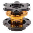 B-G Racing aftagelig ratnav 6x70 PCD (med bolte)