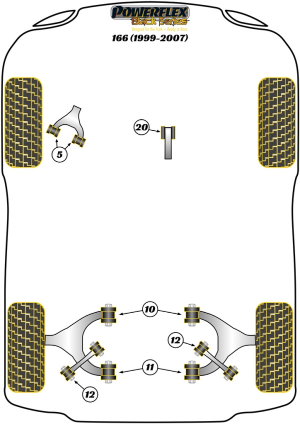 166 (1999-2007) - Race diagram