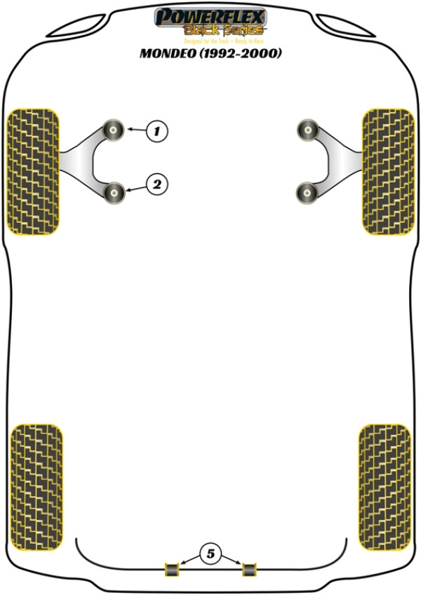 Mondeo MK1/2 (1992-2000) - Race diagram