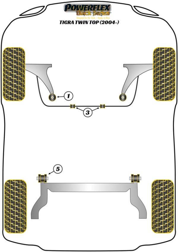 Tigra Twin Top B (2004-2009) - Race diagram