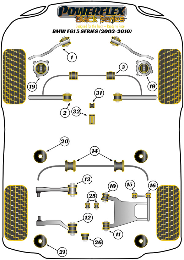 E61 Touring - Race diagram