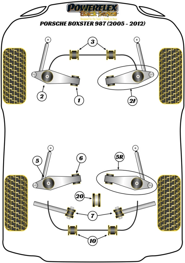 987 Boxster (2005-2012) - Race diagram