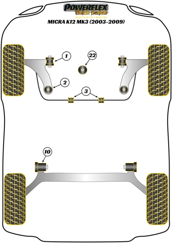 K12 - Gen3 (2003 - 2010) - Race diagram
