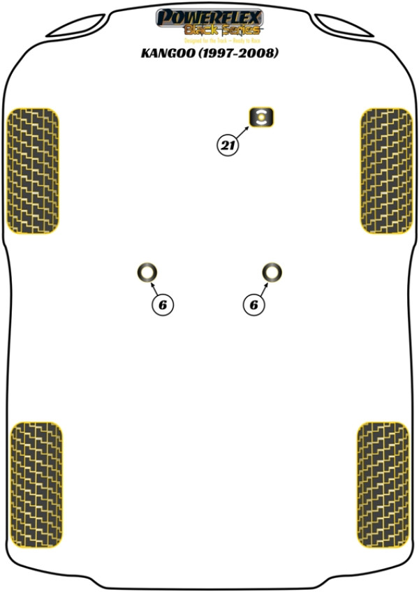 Kangoo (1997-2008) - Race diagram