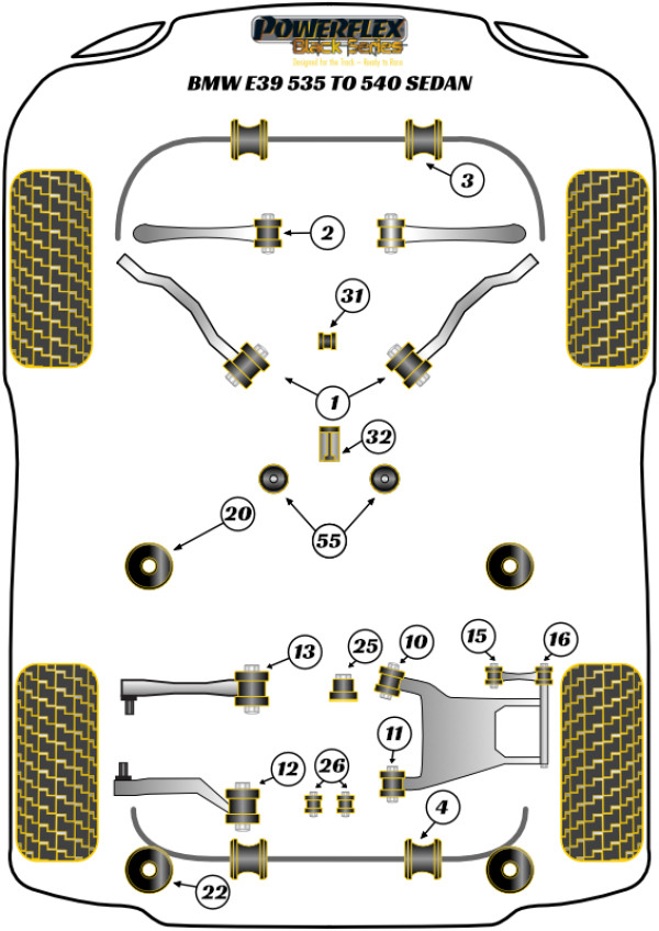 E39 535 TO 540 - Race diagram
